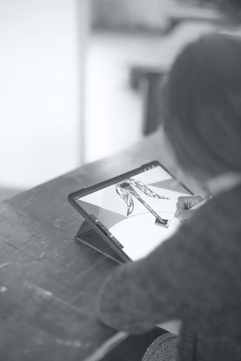 Illustrieren mit dem iPad, Kurs an der Freien Kunstakademie Frankfurt