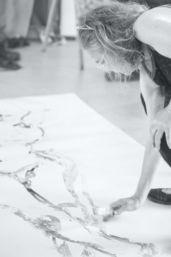 Malkurs an der Freien Kunstakademie Frankfurt